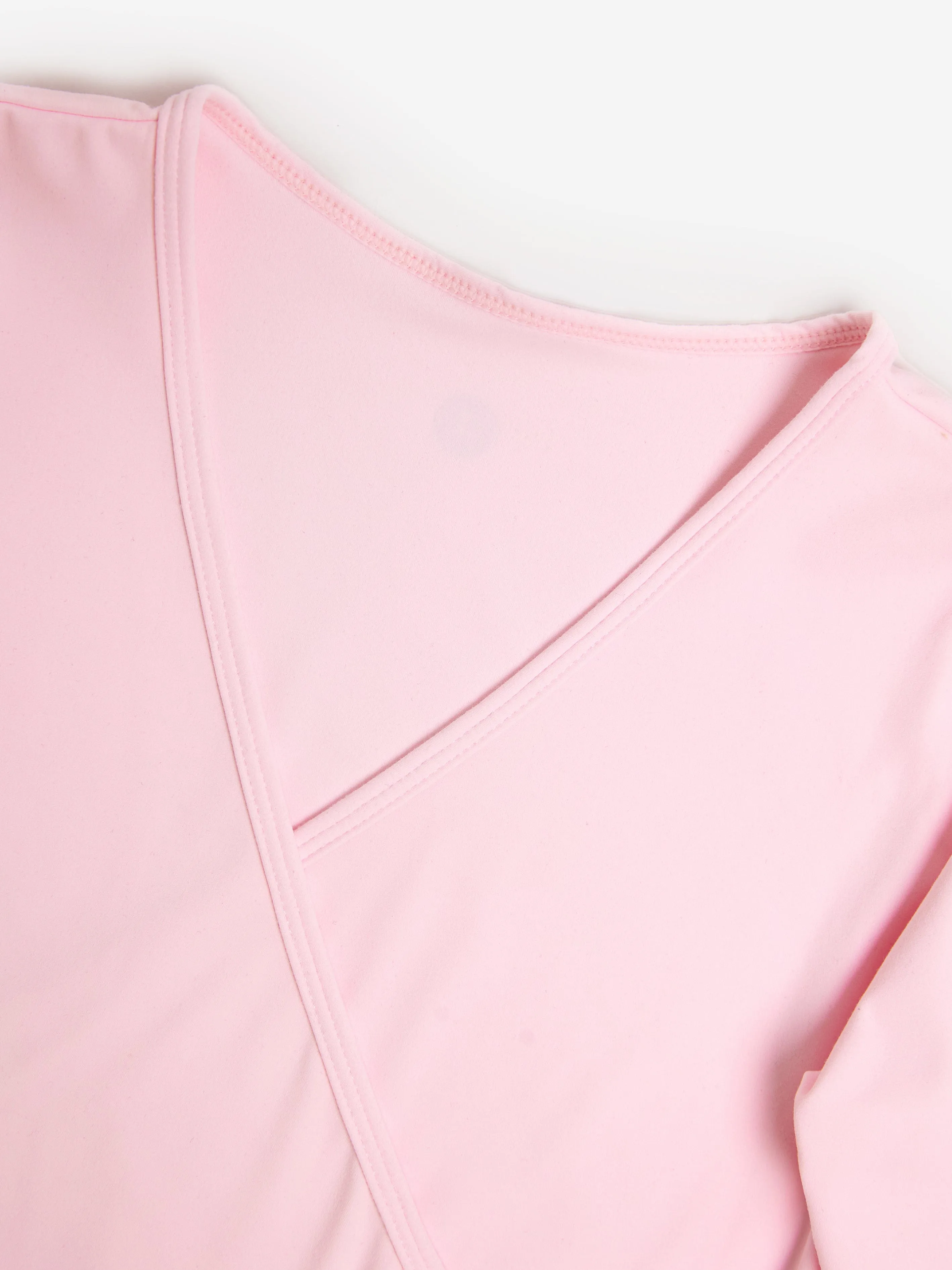 Danskin Mädchen Rhythm Wrap Top in Rosa