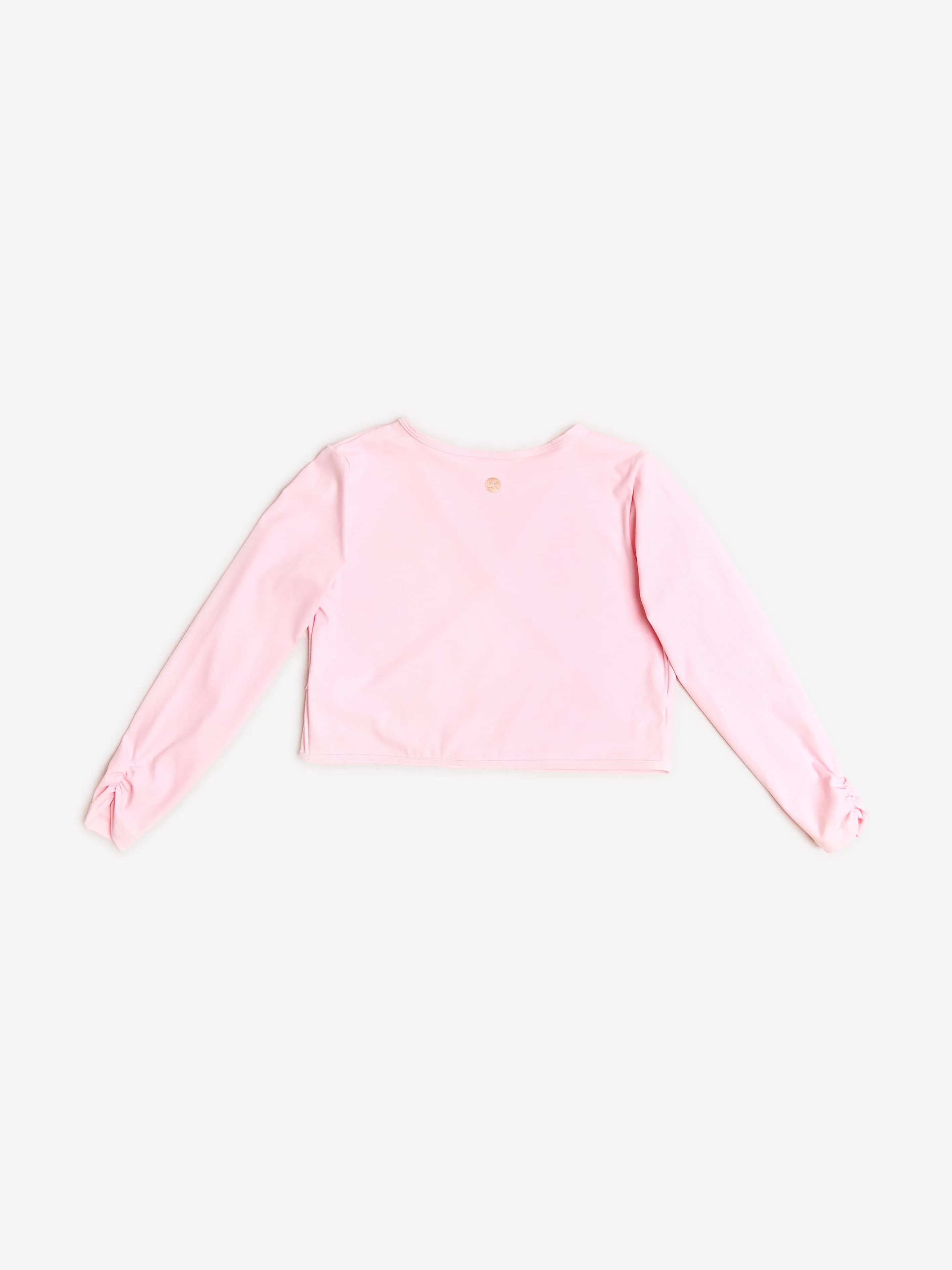 Danskin Mädchen Rhythm Wrap Top in Rosa