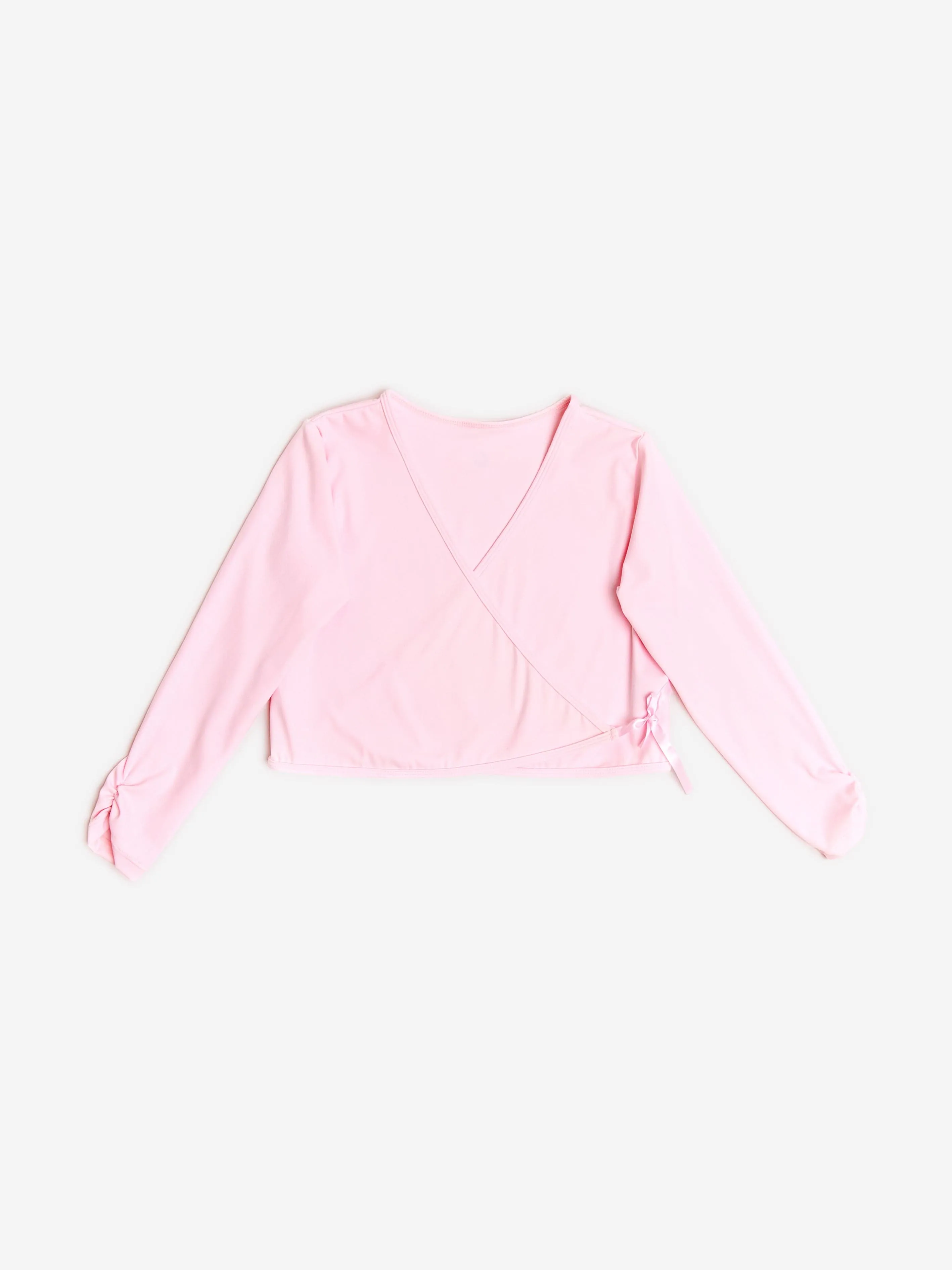 Danskin Mädchen Rhythm Wrap Top in Rosa