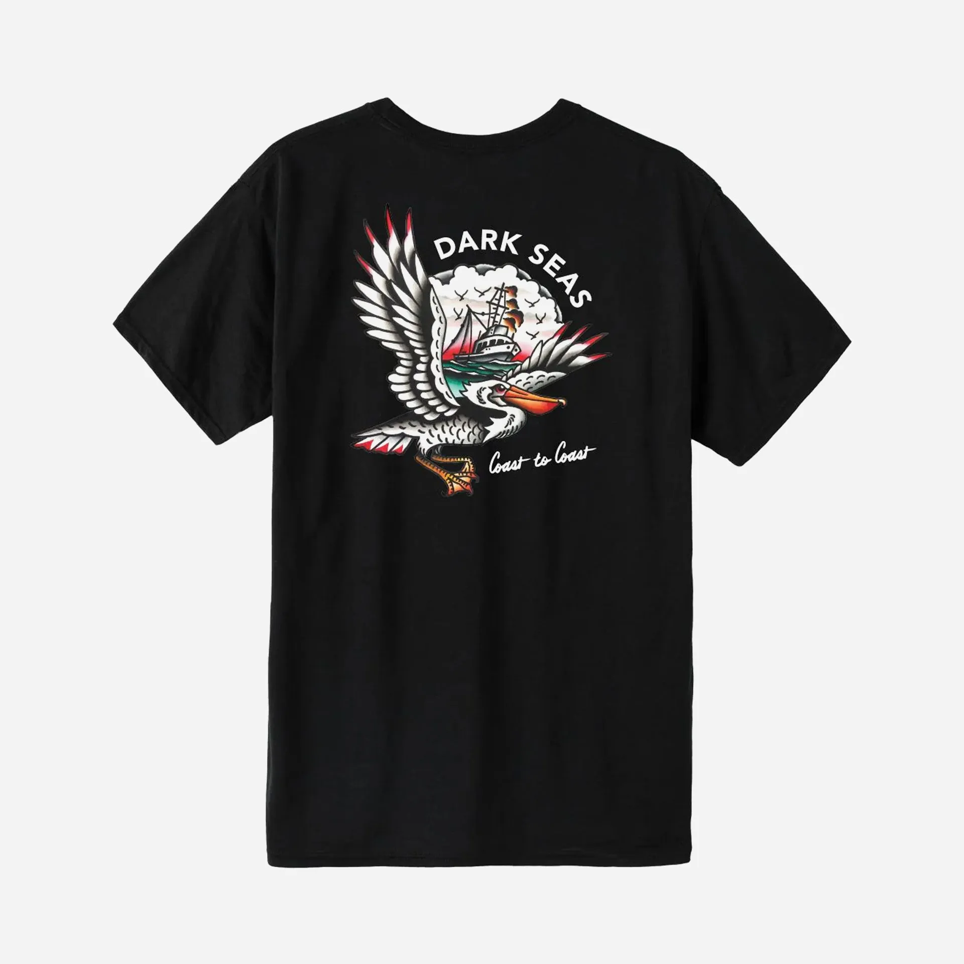 Dark Seas Pelican Watch Funktionsshirt - Schwarz