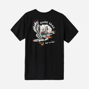 Dark Seas Pelican Watch Funktionsshirt - Schwarz