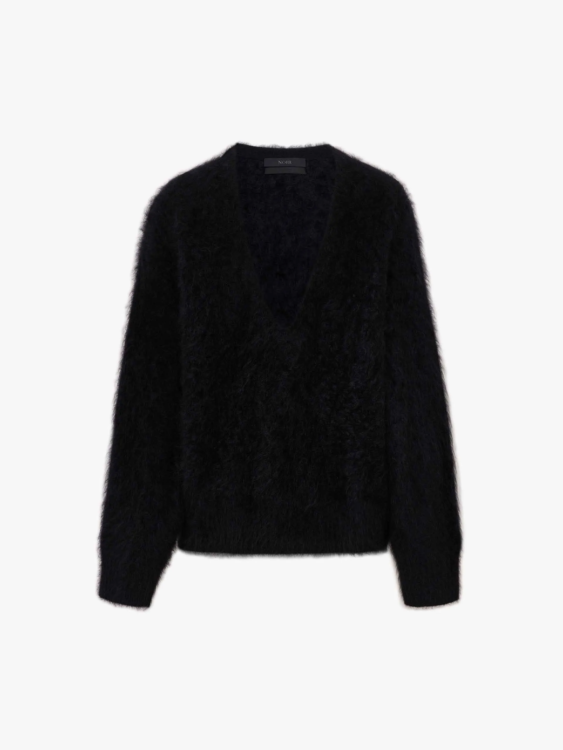 Tiefer V-Ausschnitt Kaschmir Pullover