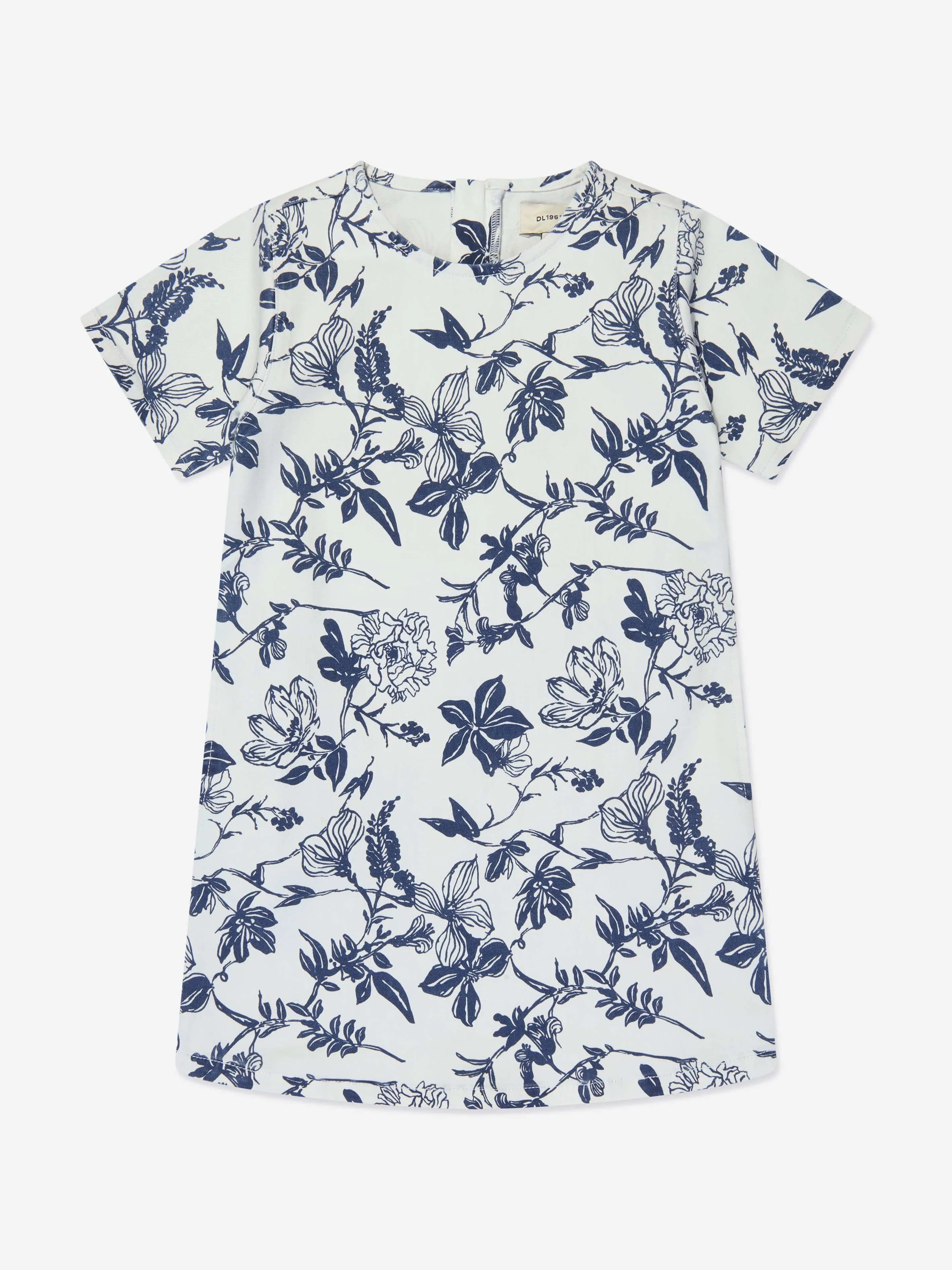 DL1961 Mädchen Blumen Kiki Kleid in Weiß
