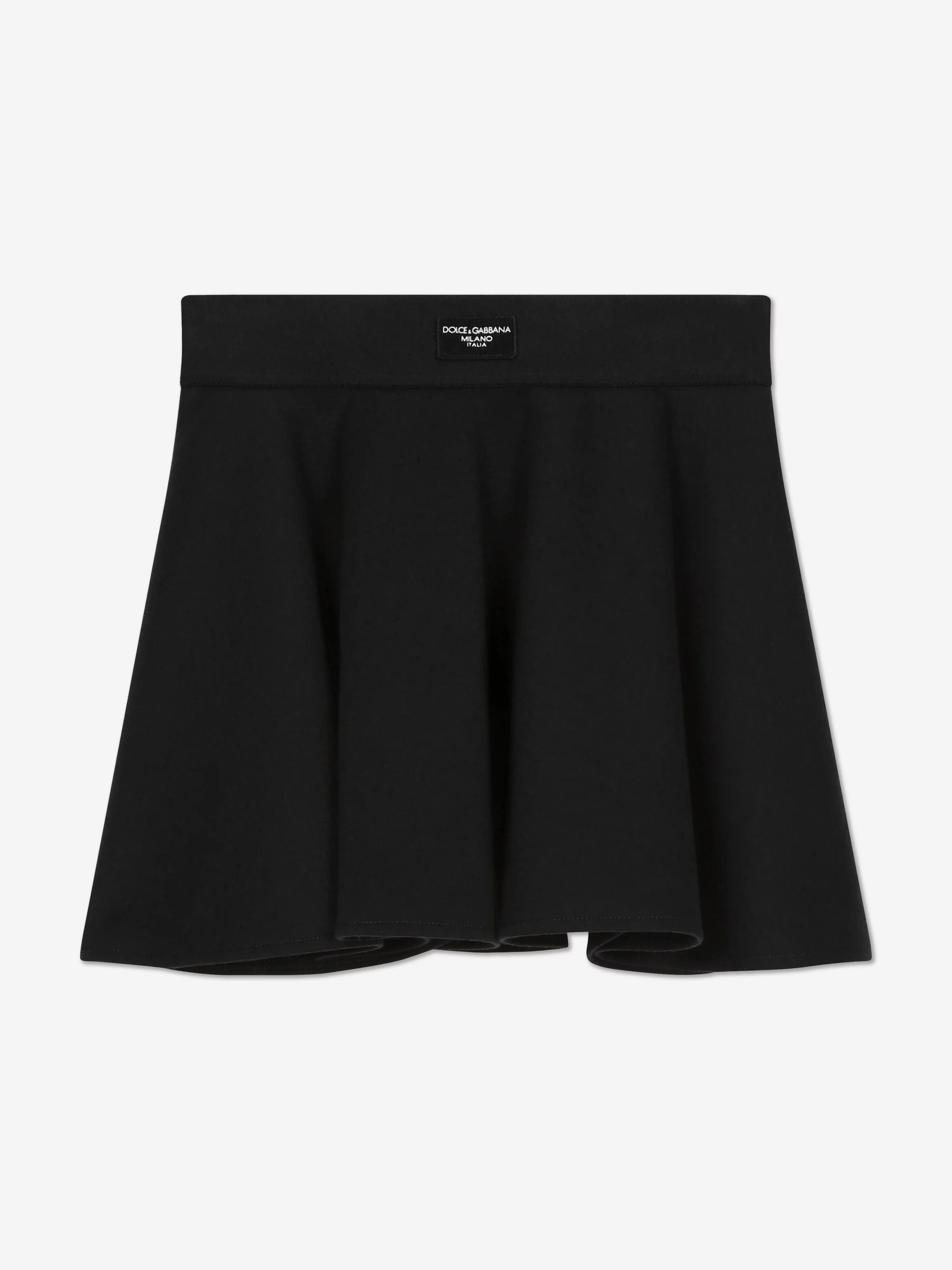 Dolce & Gabbana Mädchen Baumwollrock in Marineblau