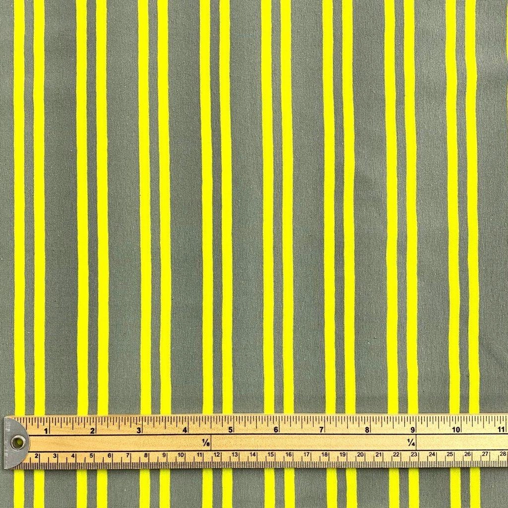 Double Stripe Cotton Jersey Fabric