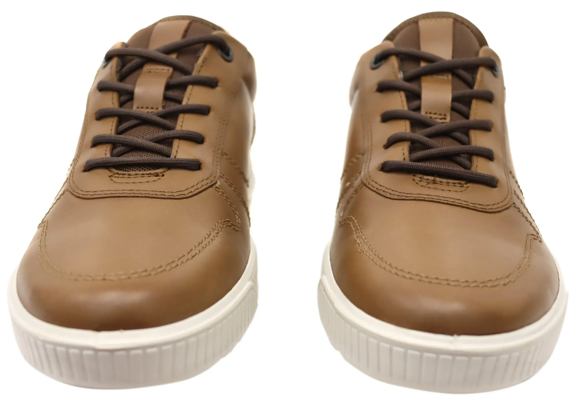 ECCO Herren Byway Bequeme Leder Freizeitschuhe mit Schnürung ECCO Schuhe