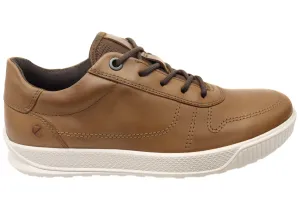 ECCO Herren Byway Bequeme Leder Freizeitschuhe mit Schnürung ECCO Schuhe