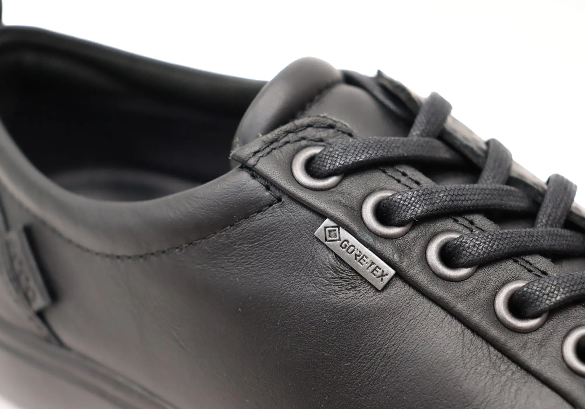 ECCO Damen Soft 7 GTX Schnürschuhe Bequeme Lederschuhe ECCO Schuhe