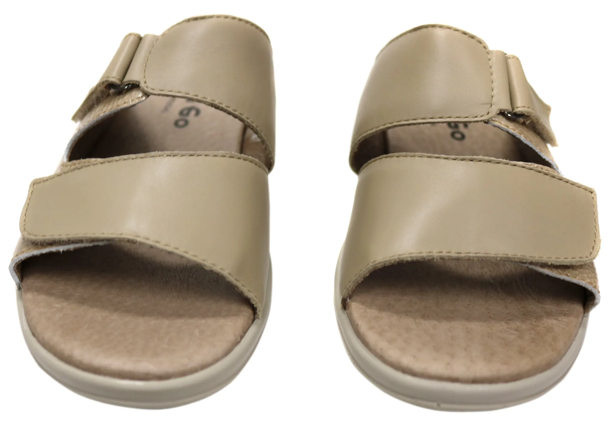 Flex & Go Banksia Damen Ledersandalen aus Portugal Flex & Go Schuhe