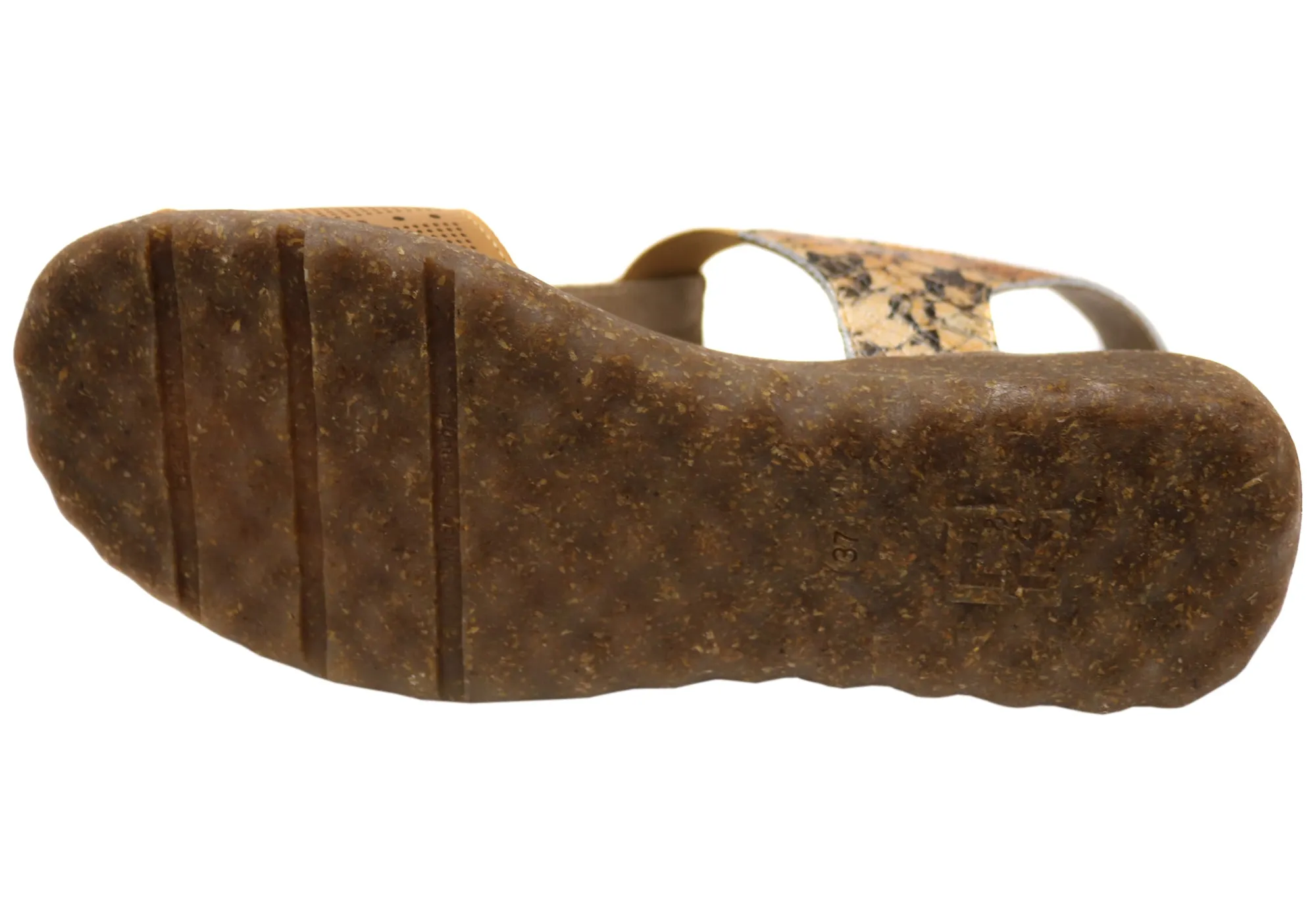 Flex & Go Montana Damen Bequeme Ledersandalen Hergestellt In Portugal Flex & Go Schuhe