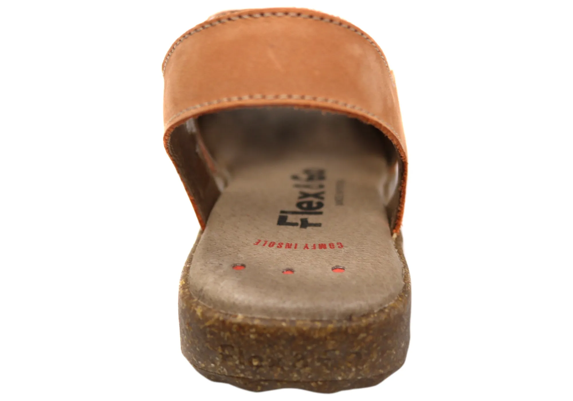 Flex & Go Rochela Damen Bequeme Ledersandalen Hergestellt in Portugal Flex & Go Schuhe