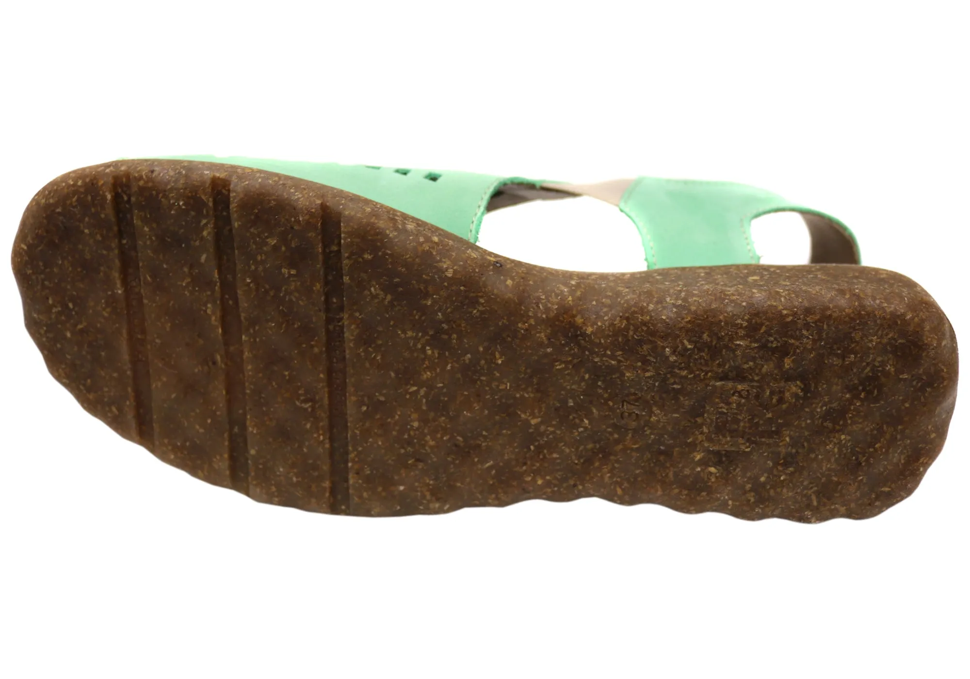 Flex & Go Rochela Damen Bequeme Ledersandalen Hergestellt in Portugal Flex & Go Schuhe