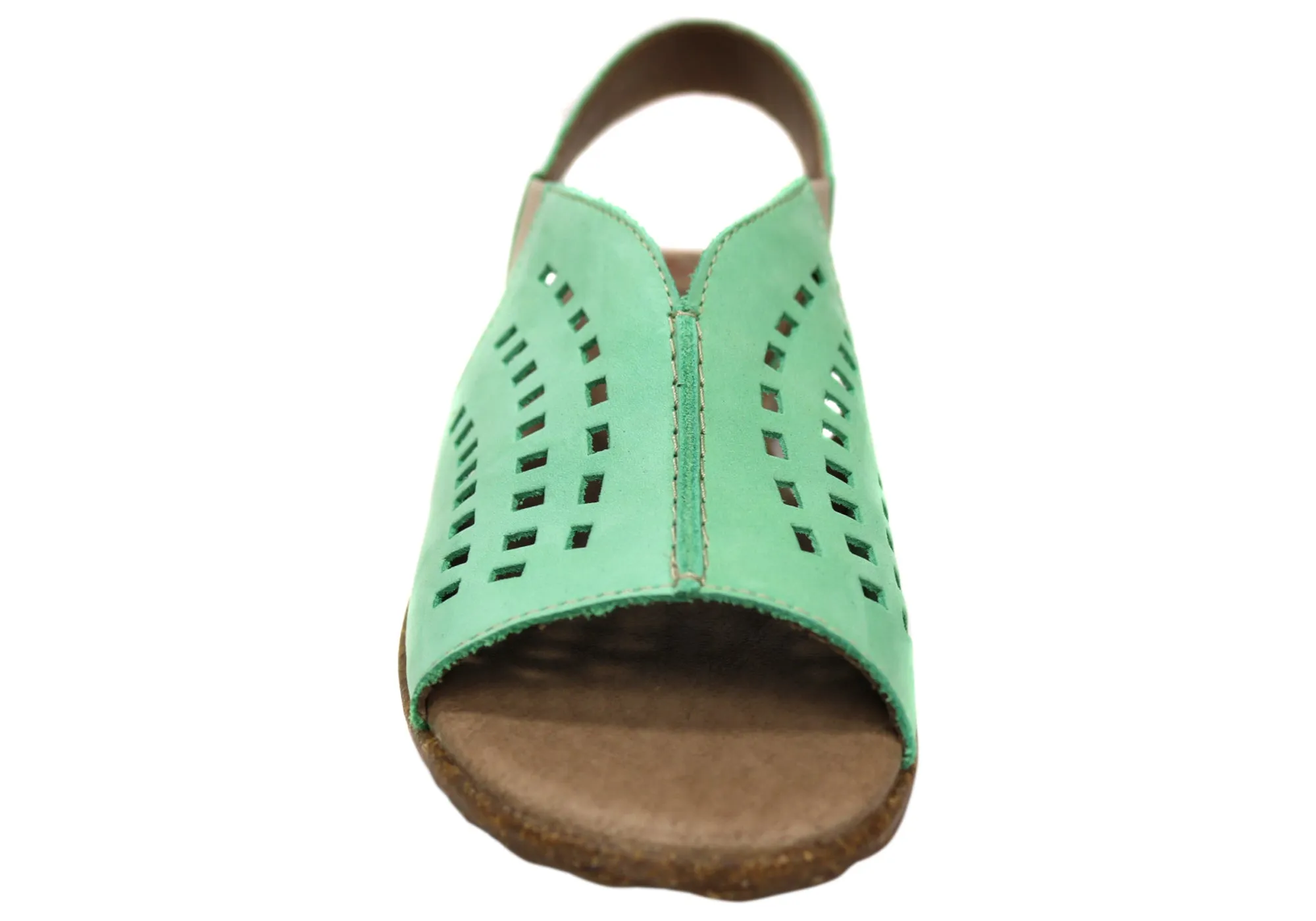 Flex & Go Rochela Damen Bequeme Ledersandalen Hergestellt in Portugal Flex & Go Schuhe