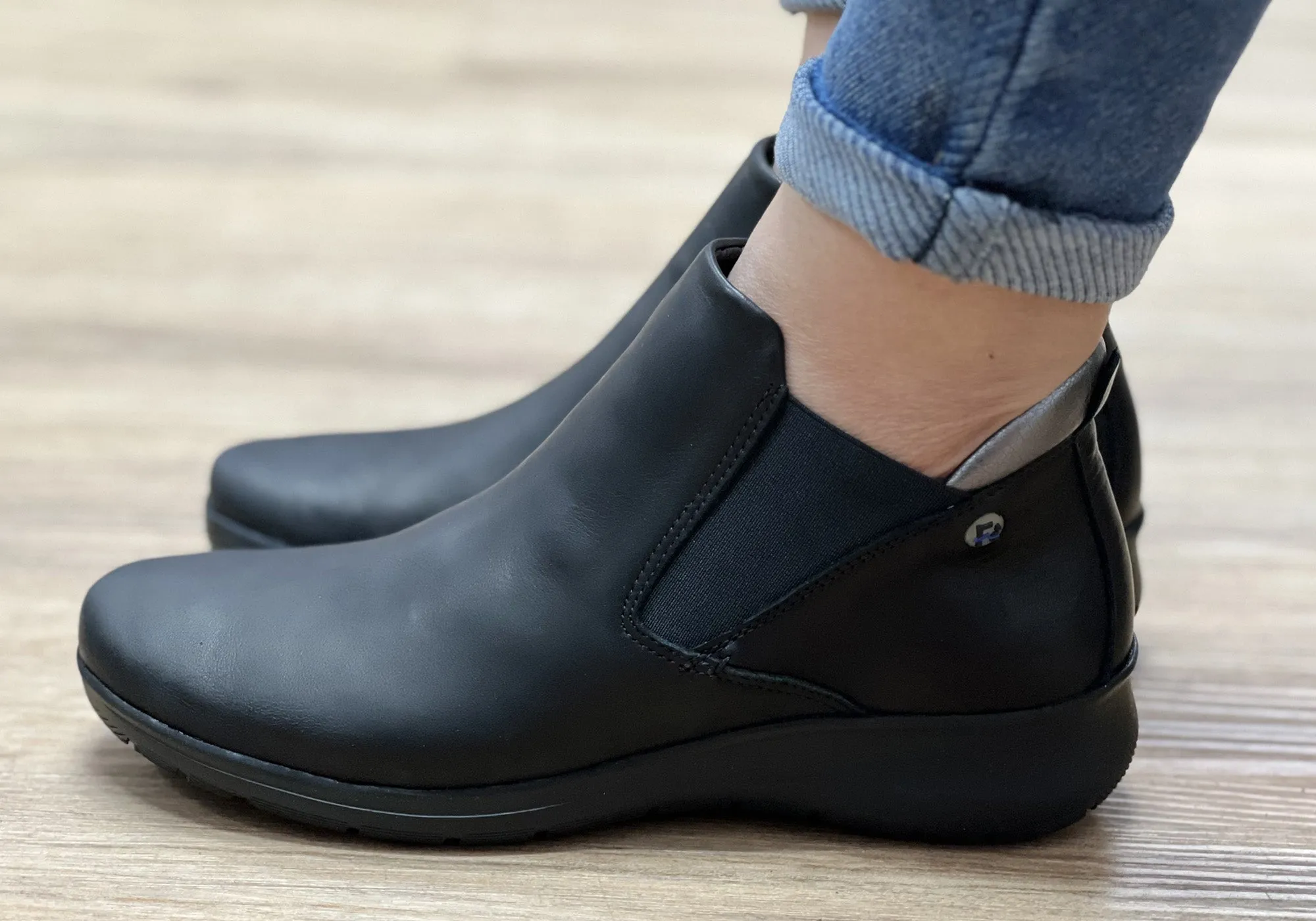 Flex & Go Yorka Damen Komfort Leder Knöchelstiefel Hergestellt in Portugal Flex & Go Schuhe