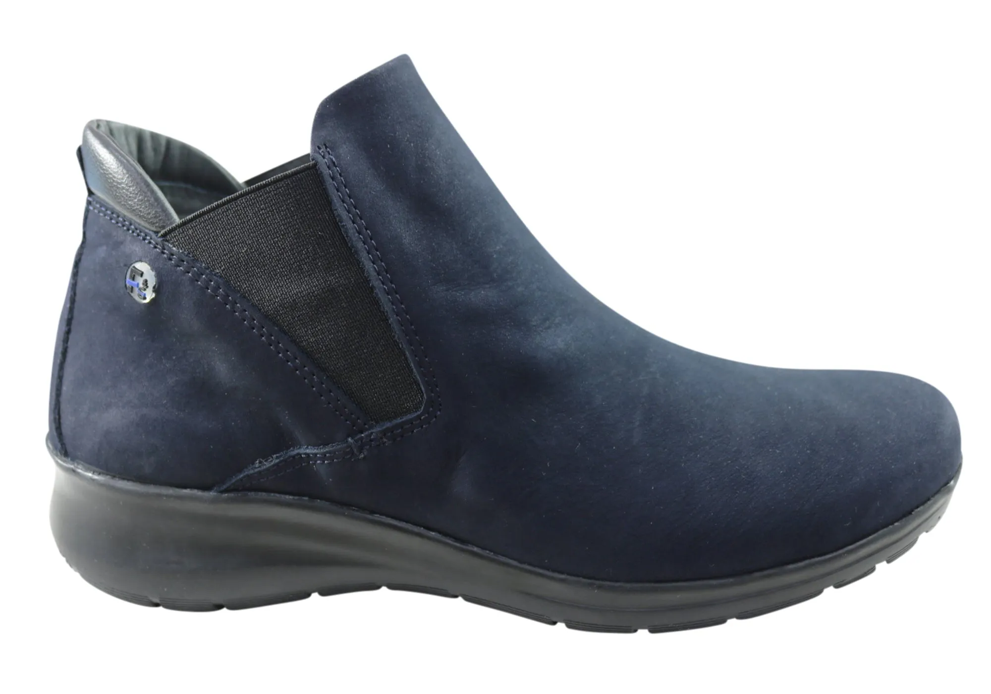 Flex & Go Yorka Damen Komfort Leder Knöchelstiefel Hergestellt in Portugal Flex & Go Schuhe