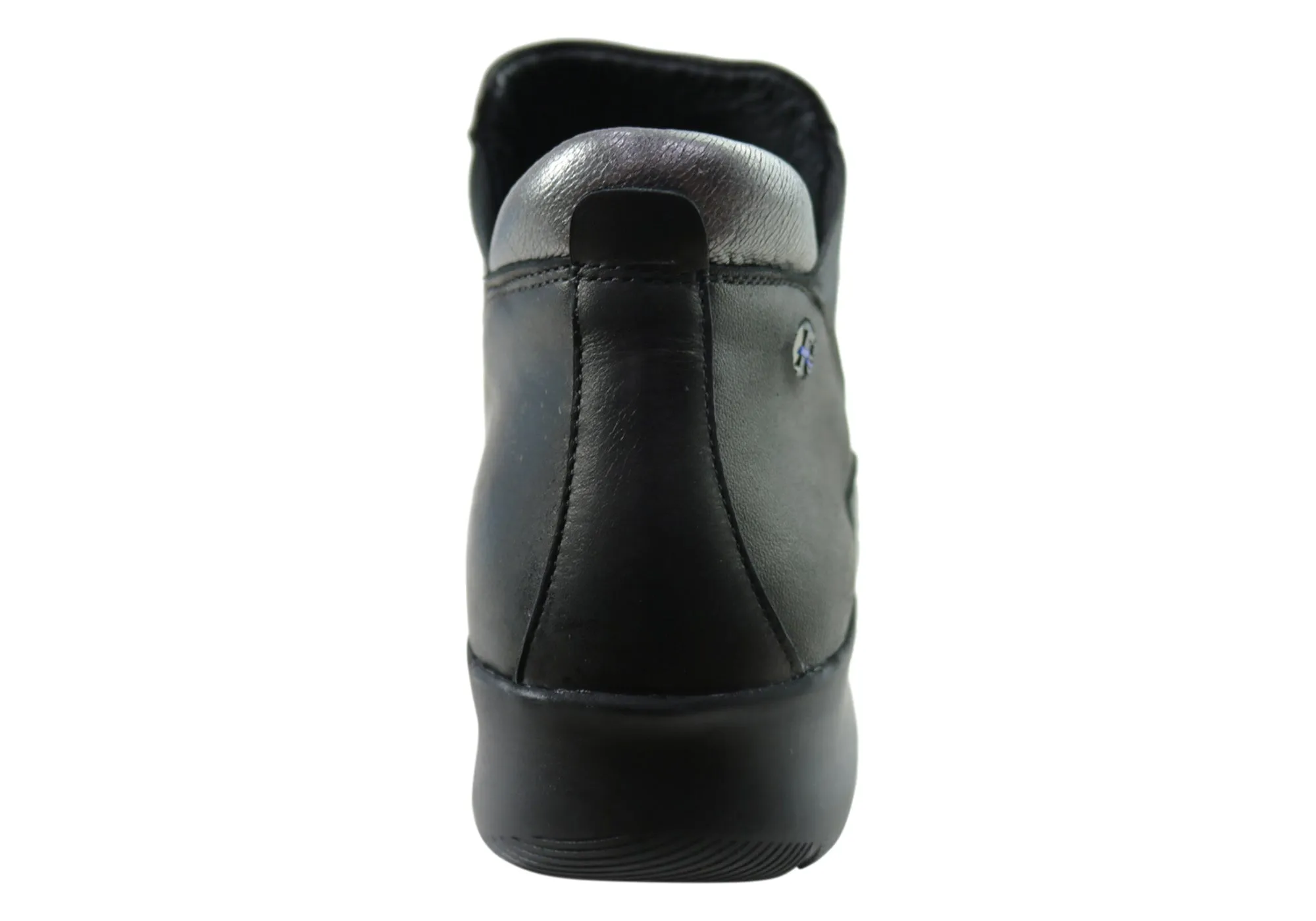 Flex & Go Yorka Damen Komfort Leder Knöchelstiefel Hergestellt in Portugal Flex & Go Schuhe