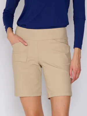 G Lifestyle 14-Inch Active Short - Khaki G Lifestyle Clothing