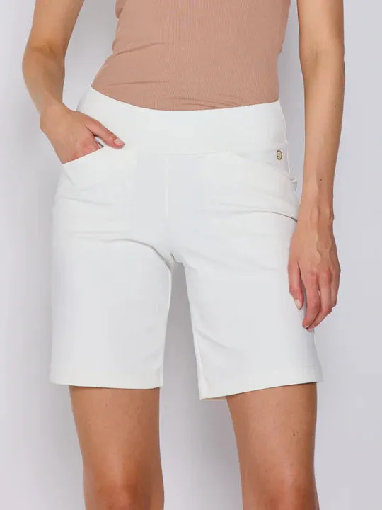 G Lifestyle 14-Inch Active Short - White G Lifestyle Clothing
