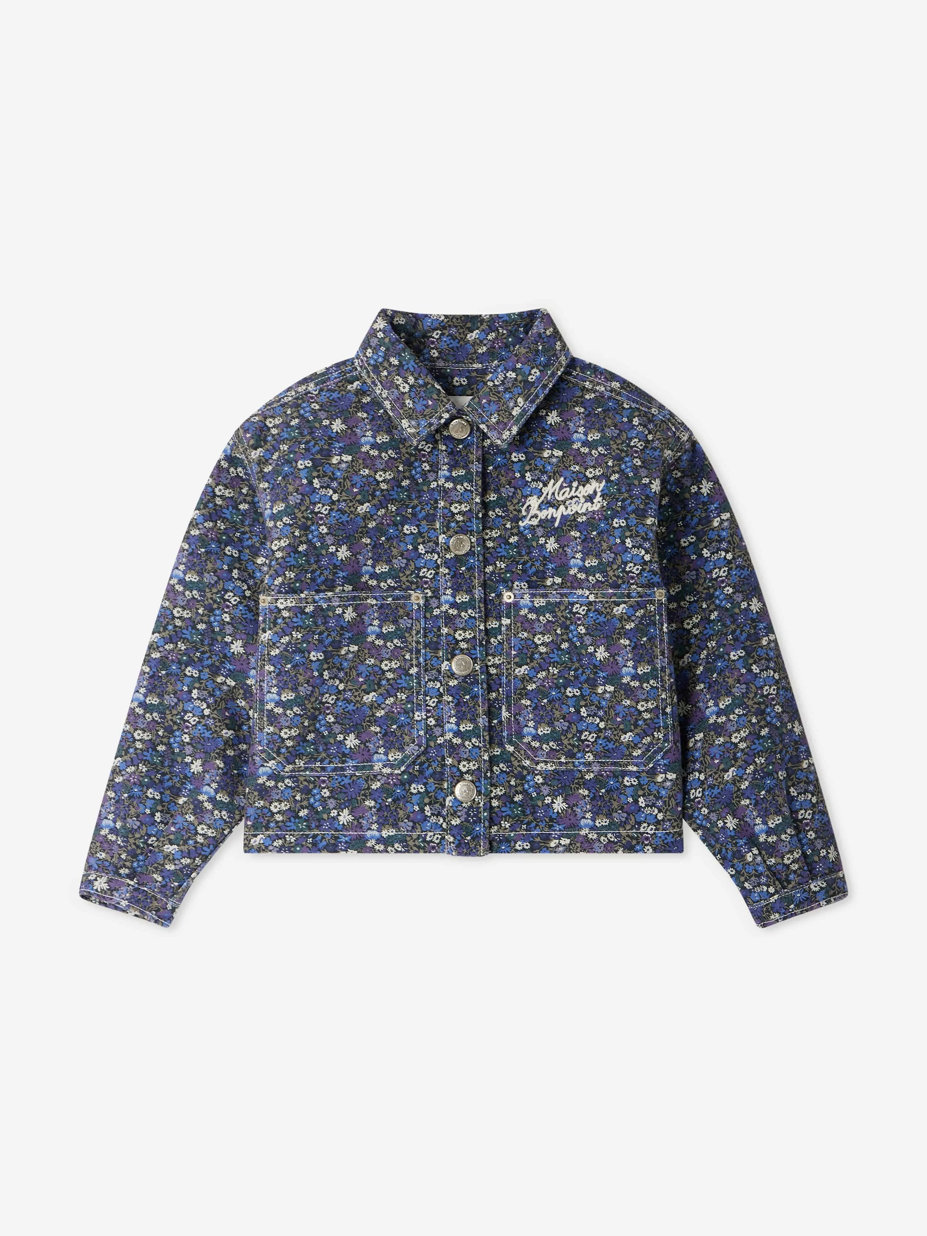Mädchen Eliza Jacke in Blau