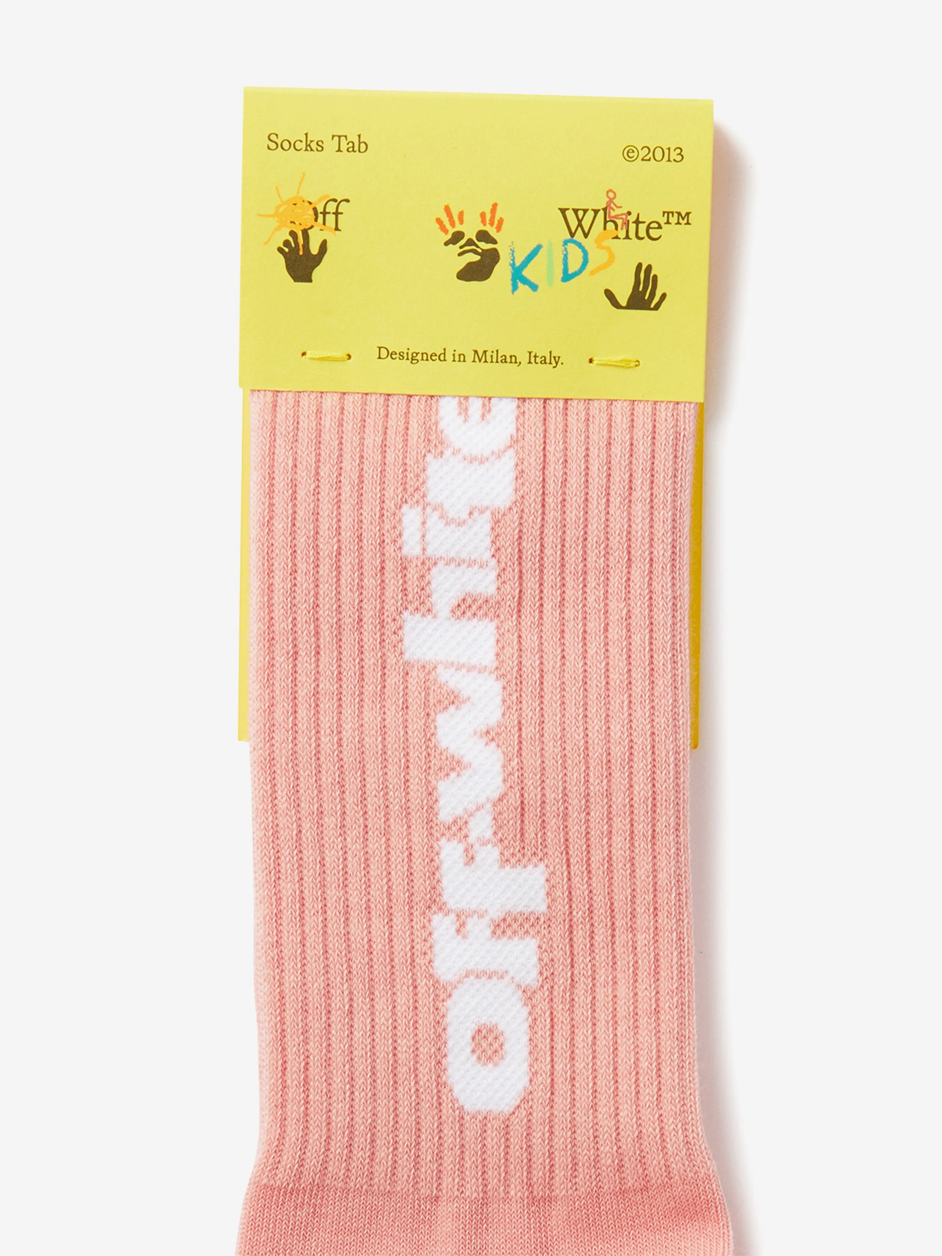Mädchen Typ Grafik Lange Socken in Rosa