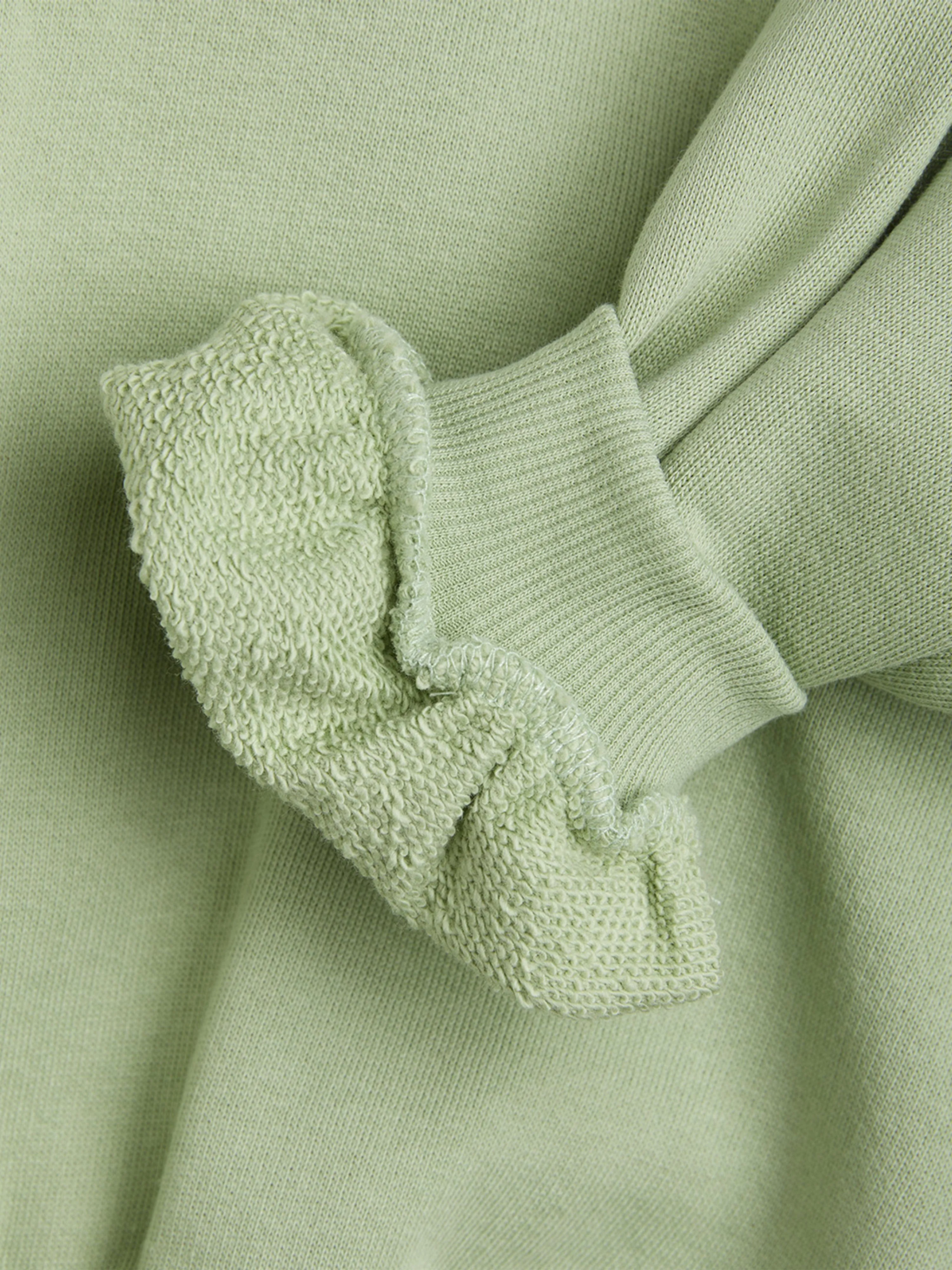 Mädchen Geigen Pullover in Grün