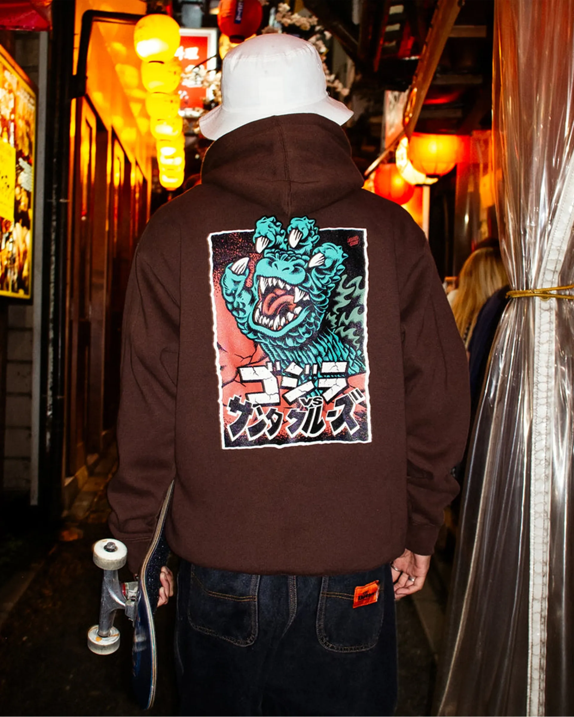Godzilla Hand Kapuzenpullover