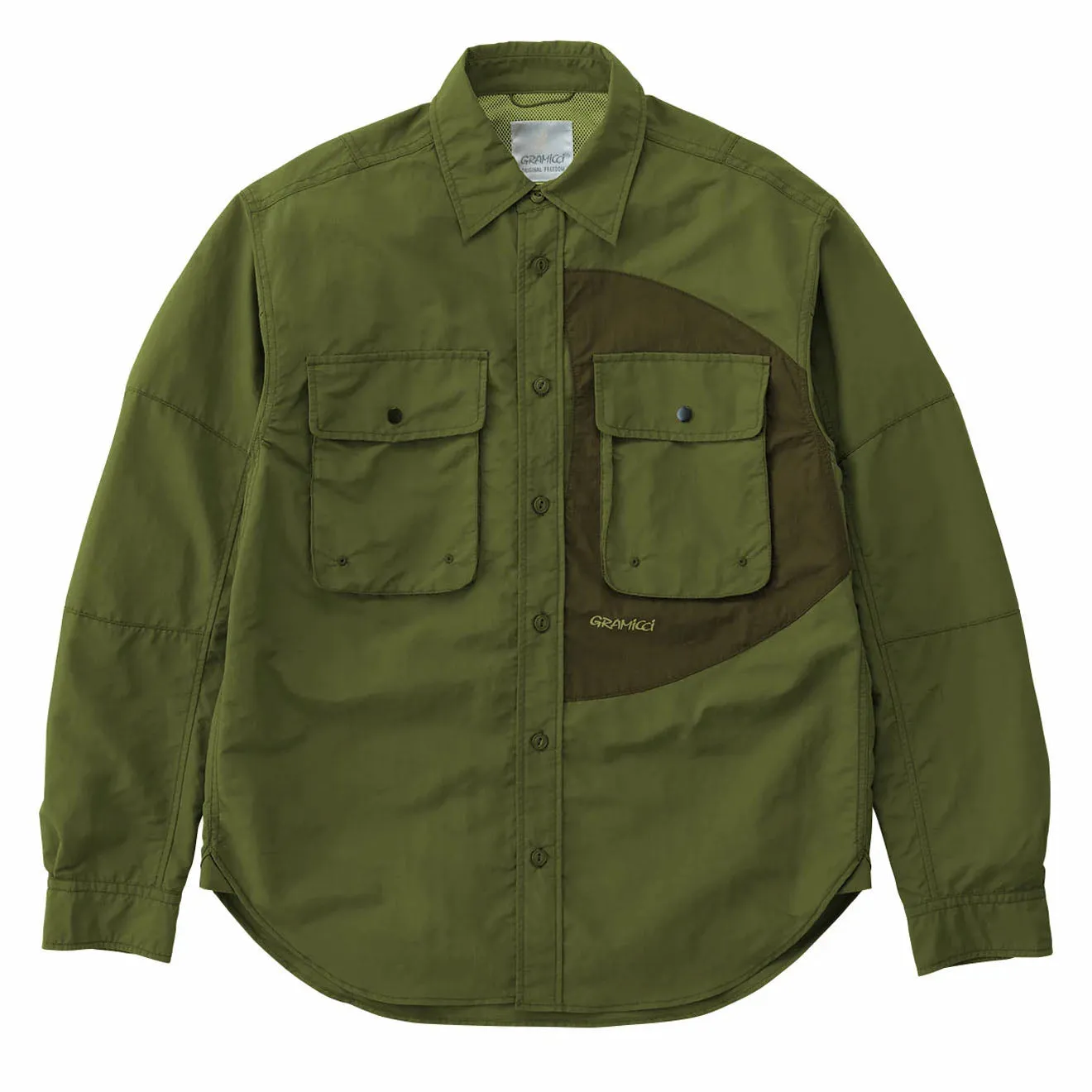 Gramicci Nylon Brentwood Shirt Olive