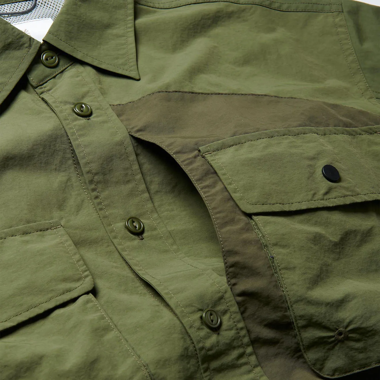 Gramicci Nylon Brentwood Shirt Olive