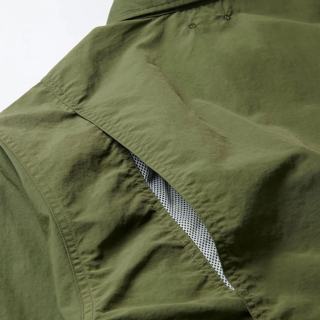 Gramicci Nylon Brentwood Shirt Olive
