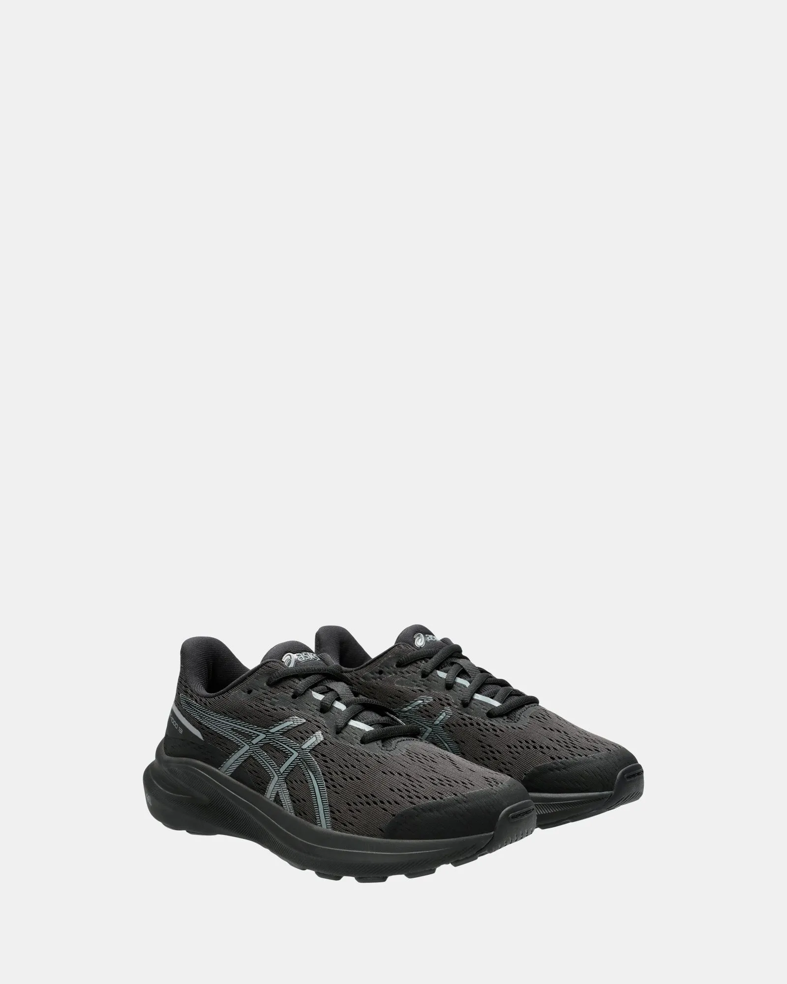 GT-1000 13 Black Grade School Black/Steel Grey Asics Shoes
