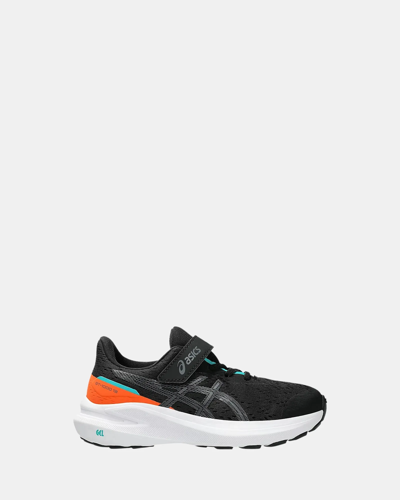 GT-1000 13 Vorschule Schwarz/Kohle Schuhe_Asics