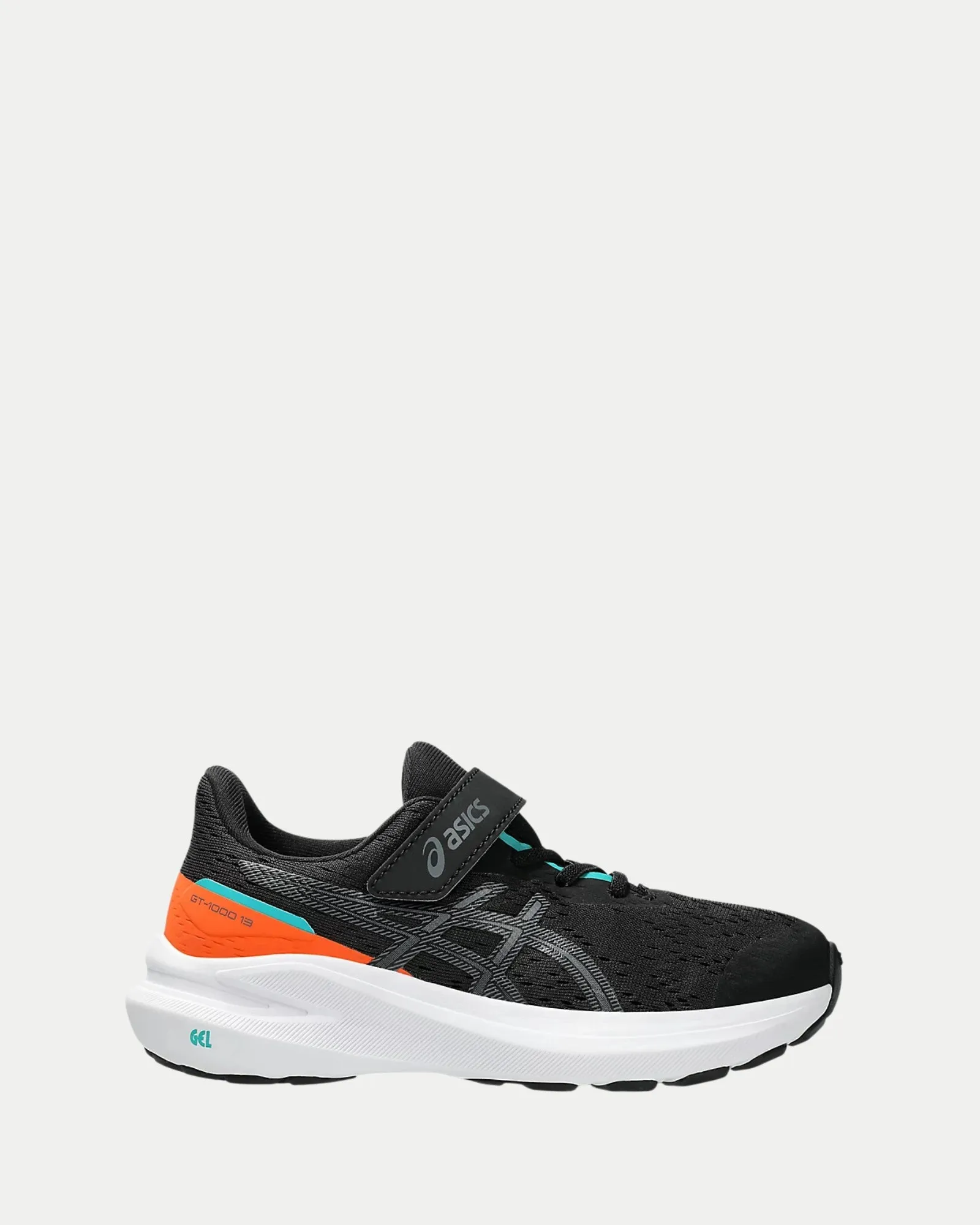 GT-1000 13 Vorschule Schwarz/Kohle Schuhe_Asics