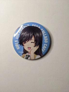 Hana Isuzu Girls und Panzer Can Badge