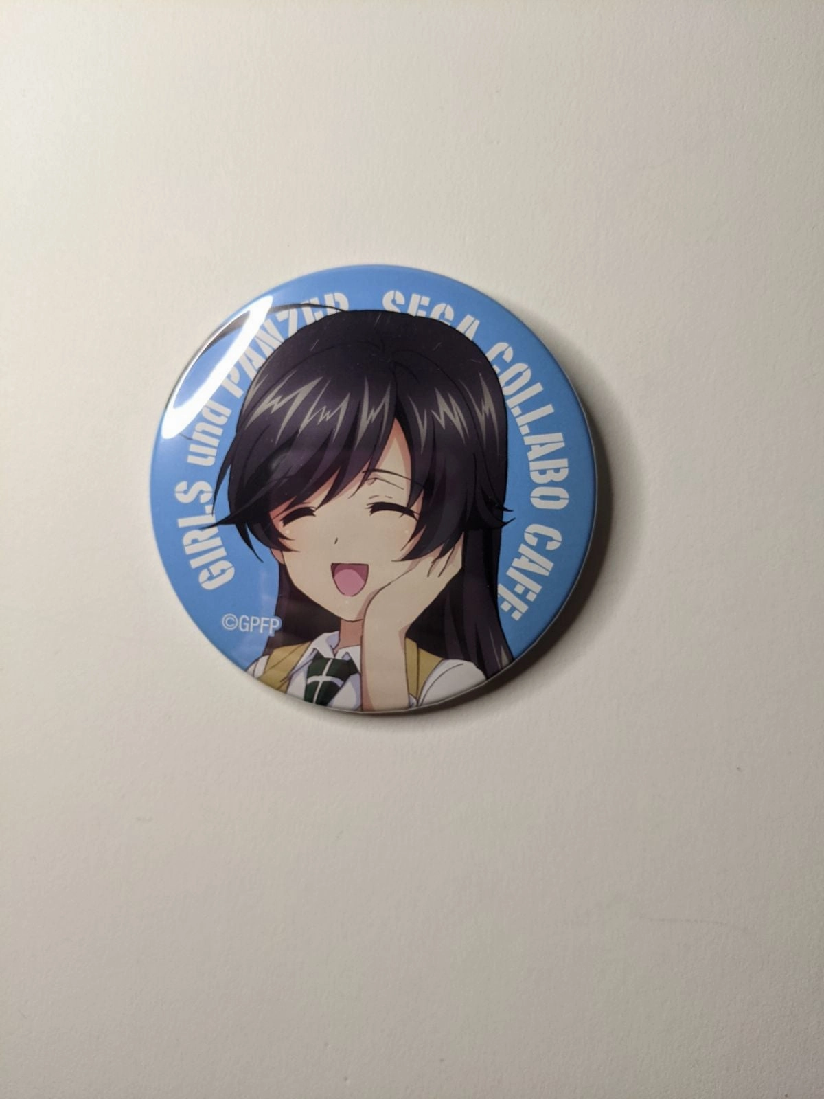 Hana Isuzu Girls und Panzer Can Badge