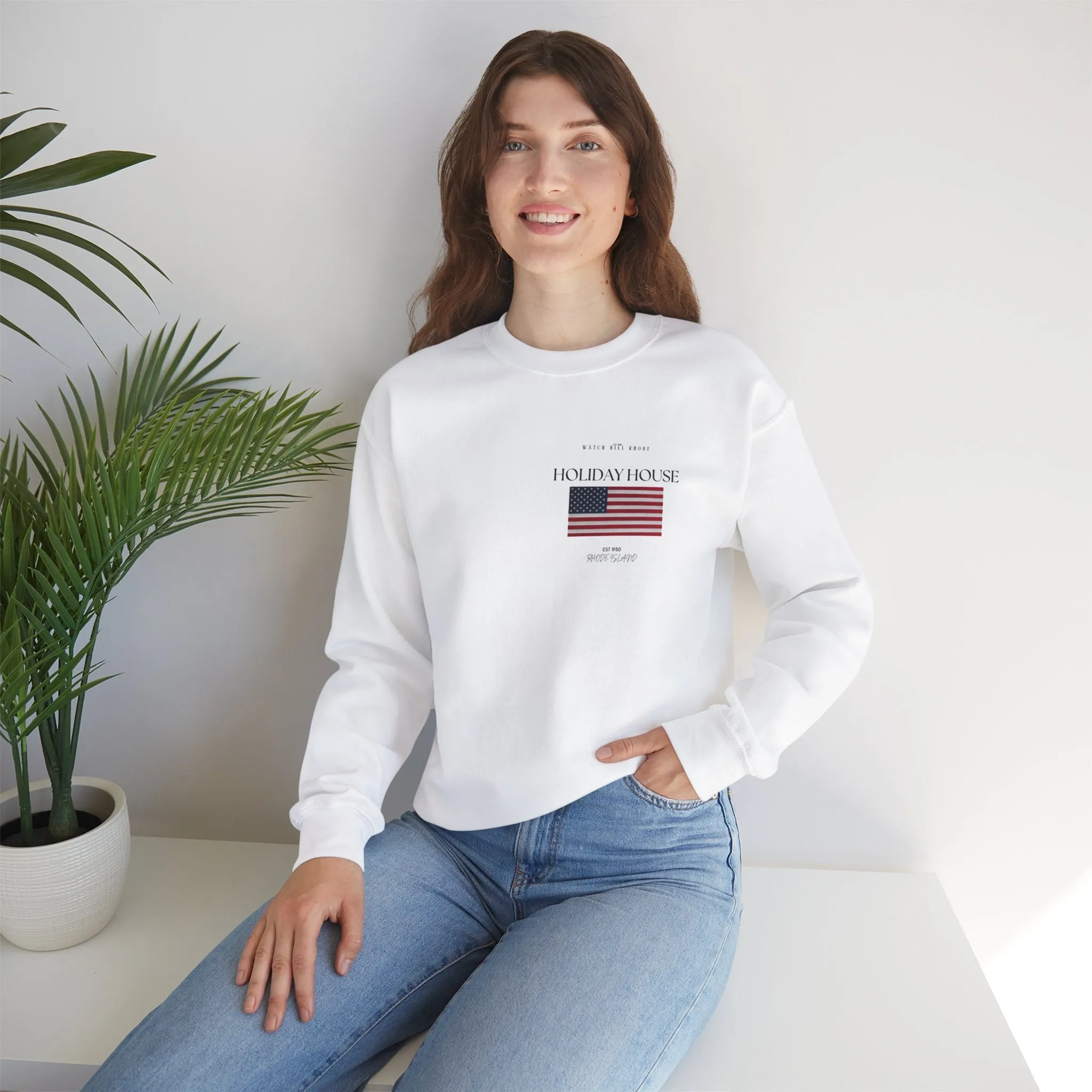 Holiday House Unisex Heavy Blend™ Crewneck Sweatshirt