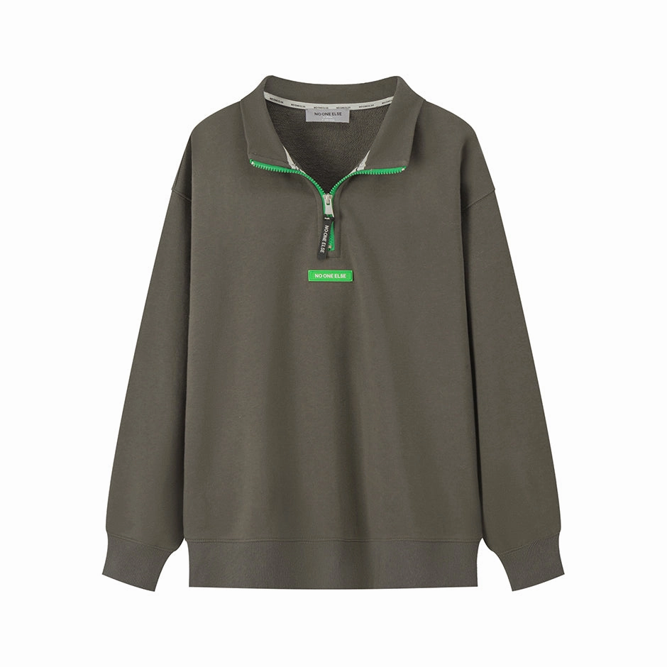 It Felt Like Heaven Half Zip-Up Sweatshirt