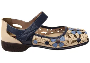 J Gean Azaelia Damen Bequeme Brasilianische Leder Mary Jane Schuhe J Gean Schuhe