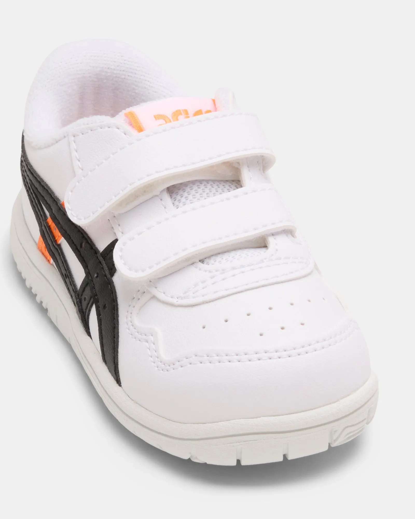 Japan S Kleinkind Schuhe in Weiß/Knallorange_Asics