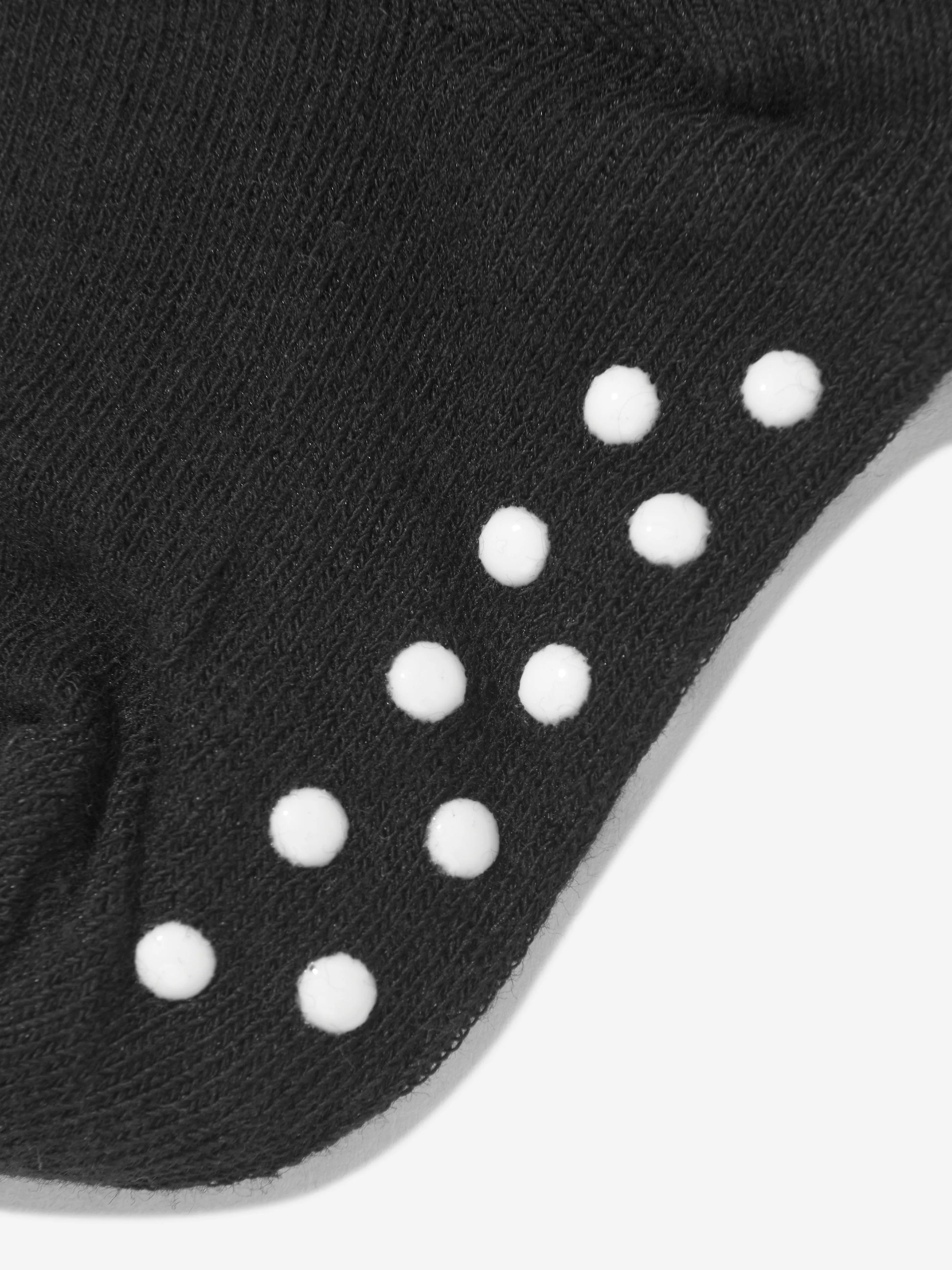 Kids Core Swoosh Greifsohlen-Socken-Set in Schwarz