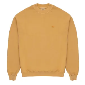 Lacoste Eco-Dye Sweatshirt Goldener Schimmer