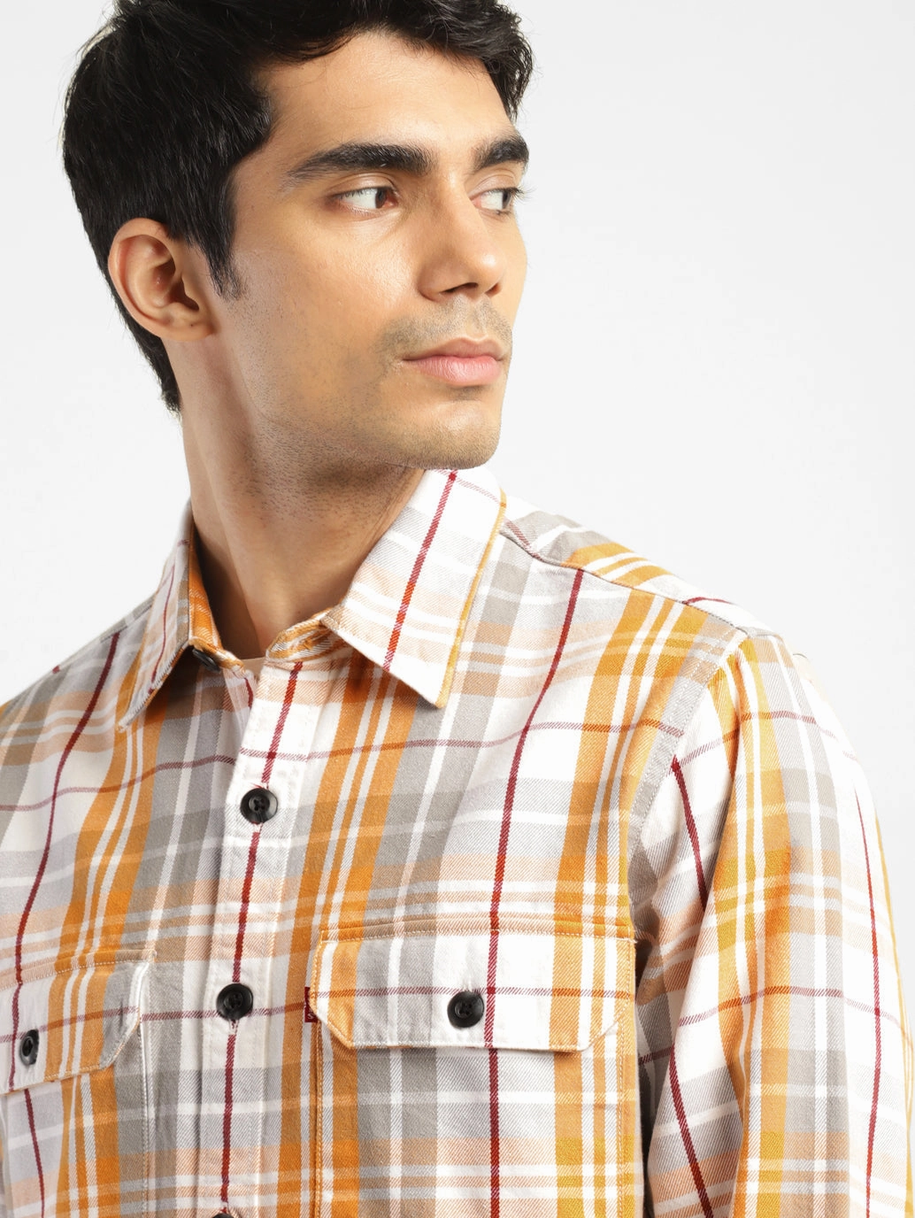 Men's Chekered Relaxed Fit Shirts
