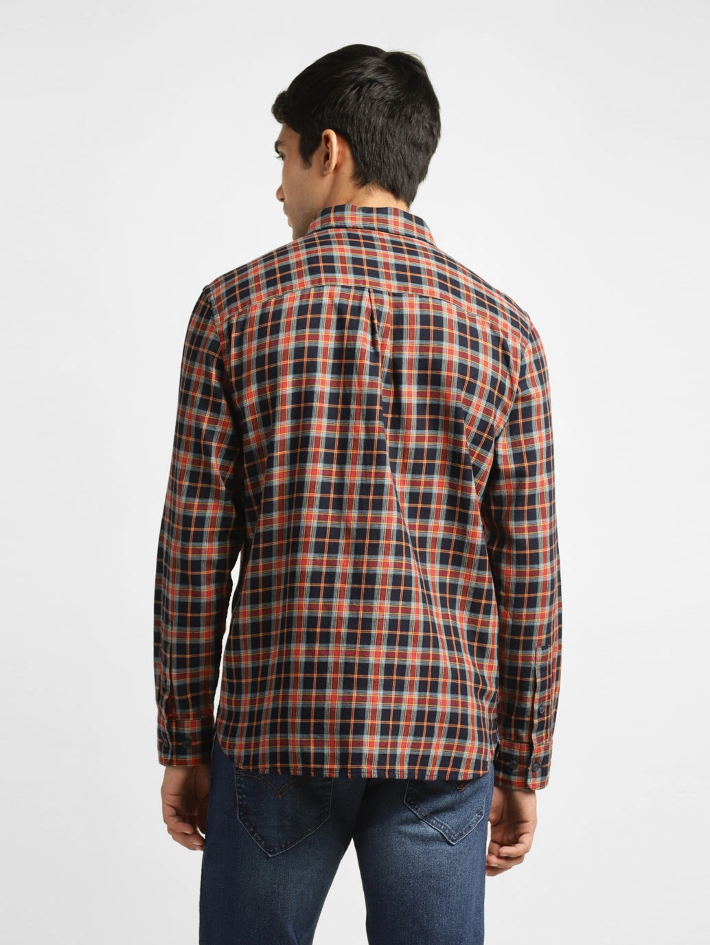 Men's Chekered Slim Fit Shirts