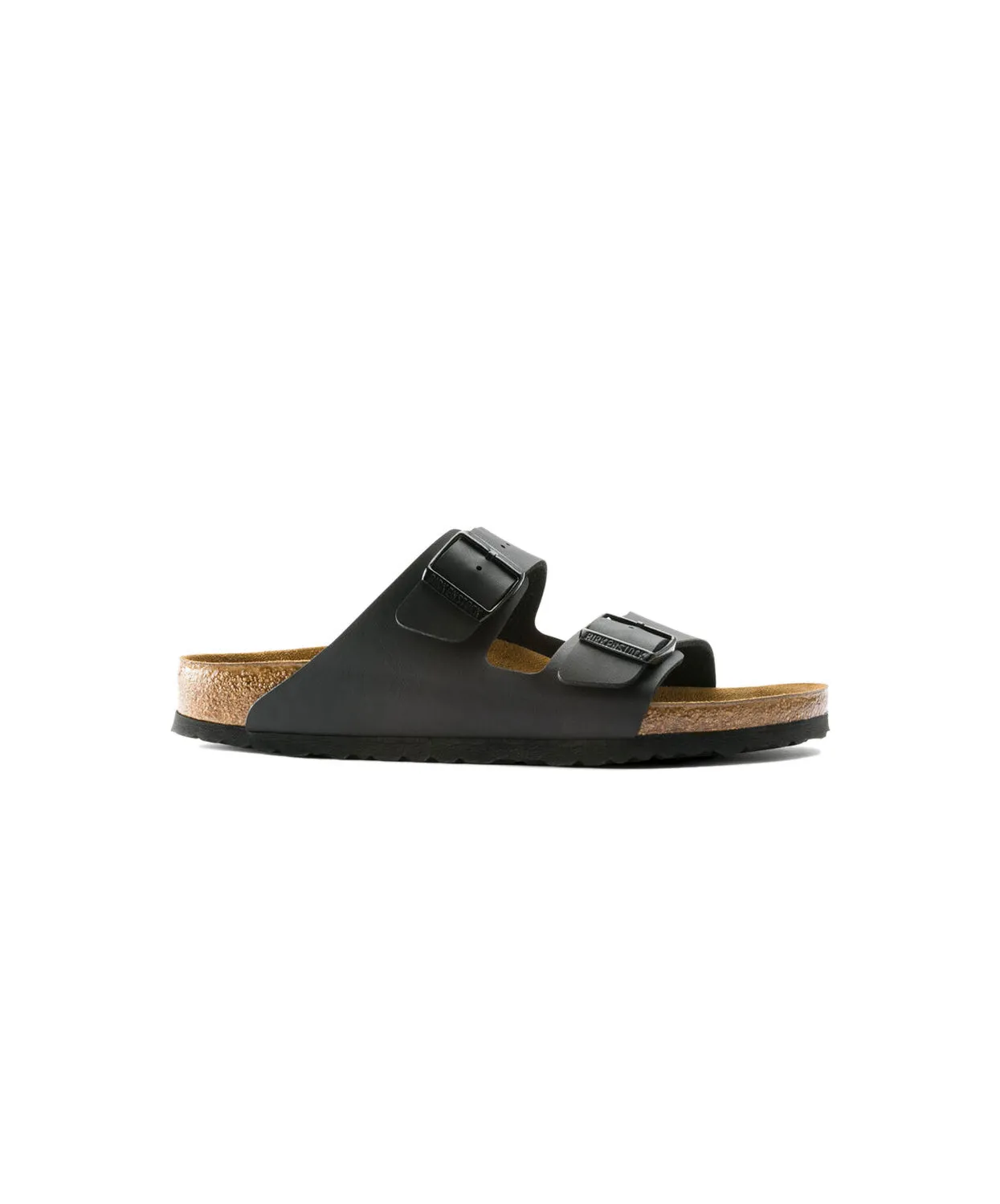 Mens Birkenstock Shoes Birkenstock Arizona Birko-Flor Black Sandals