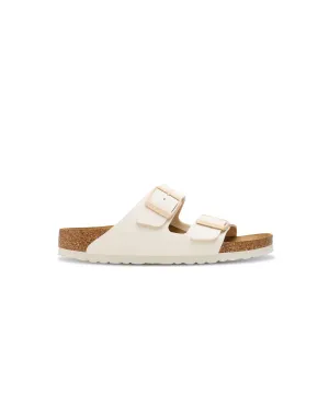 Mens Birkenstock Shoes Birkenstock Arizona Birko-Flor Eggshell Sandals