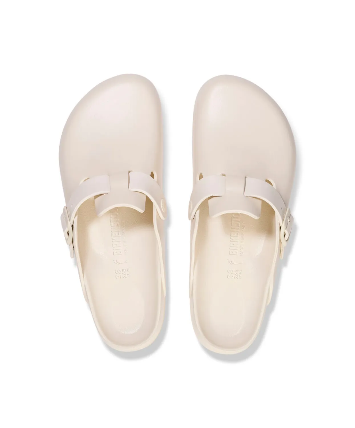 Mens Birkenstock Shoes Birkenstock Boston EVA Eggshell Clogs