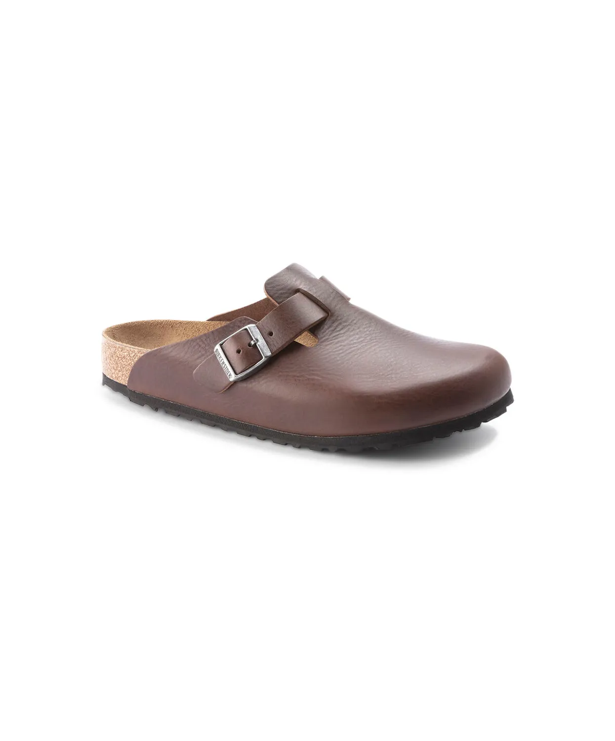 Mens Birkenstock Shoes Birkenstock Boston Leather Vintage Wood Roast Clogs