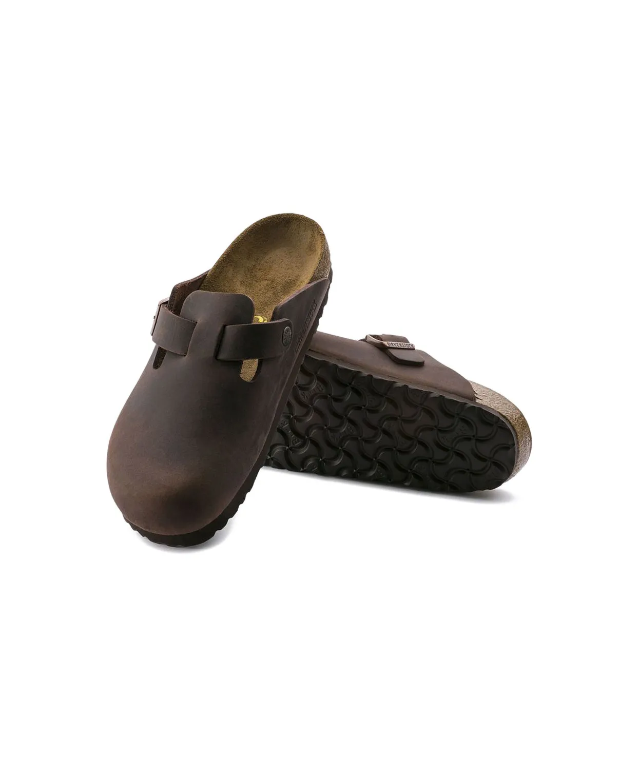 Mens Birkenstock Shoes Birkenstock Boston Oiled Leather Habana Clogs