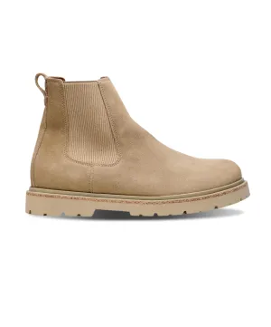 Mens Birkenstock Shoes Birkenstock Highwood Suede Leather Taupe Mens Boots