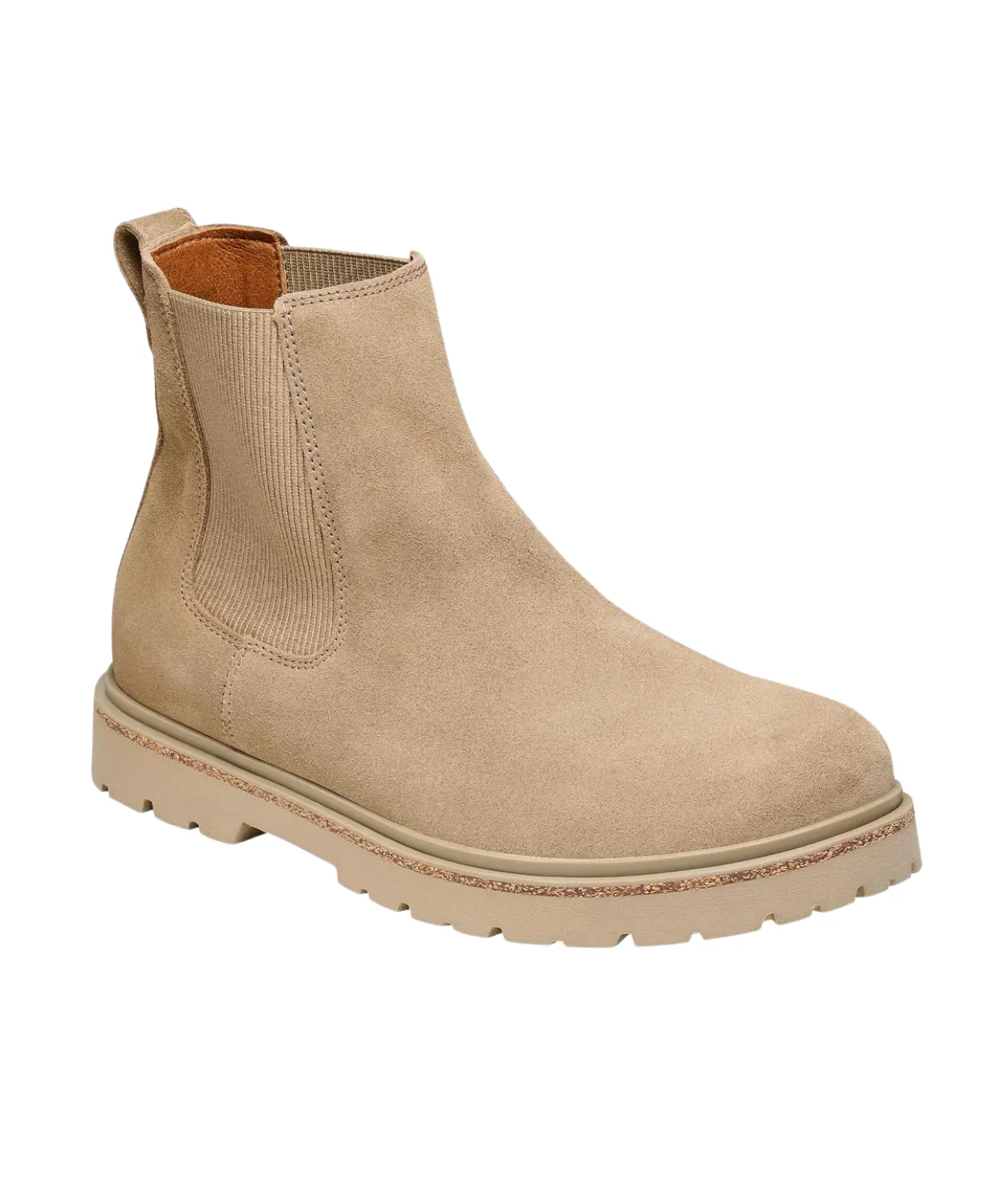 Mens Birkenstock Shoes Birkenstock Highwood Suede Leather Taupe Mens Boots