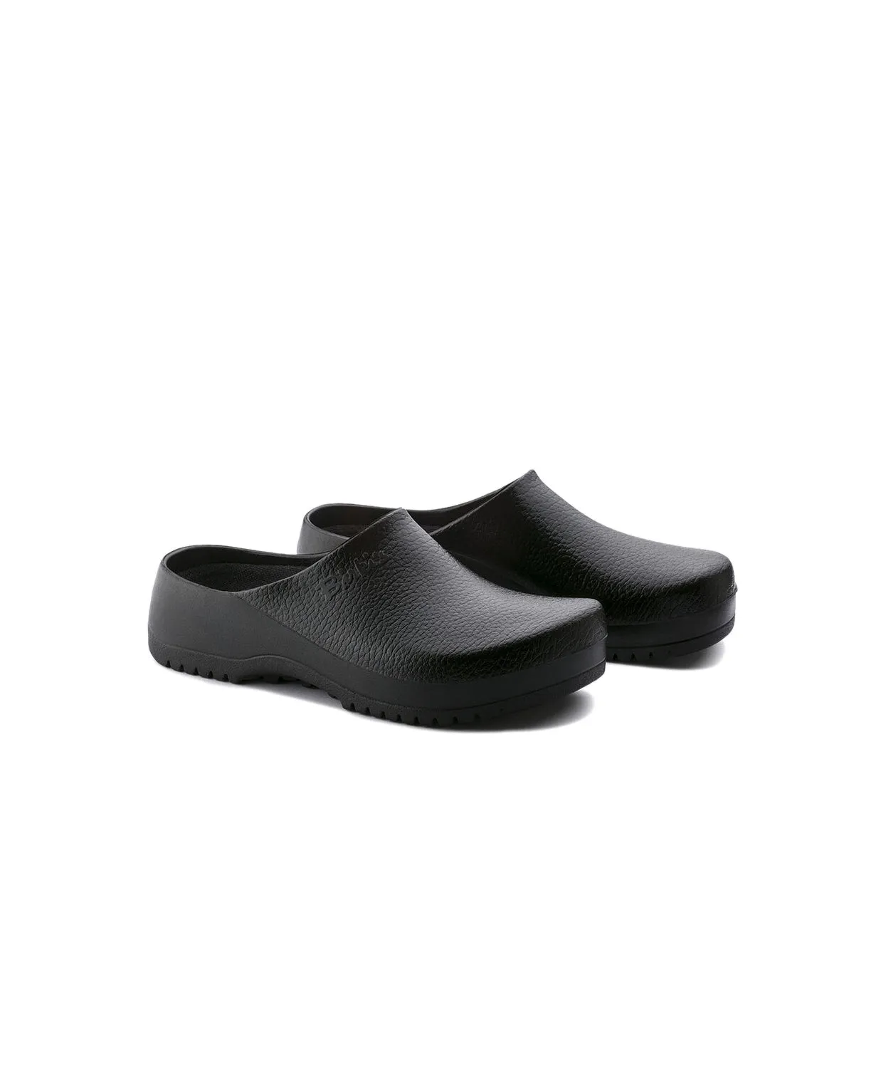 Mens Birkenstock Shoes Birkenstock Super Birki PU Black Clogs